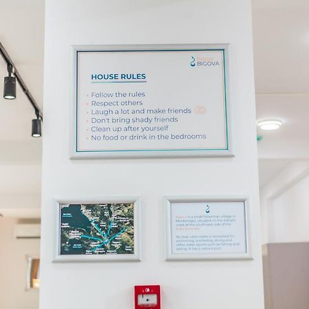 Hostel Bigova Котор Екстериор снимка